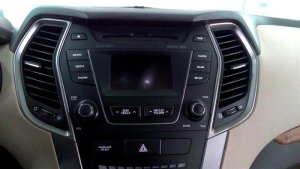 2013-2018 Hyundai Santa Fe Radio Receiver with CD Player and 5.0-Inch Screen (Used OEM)