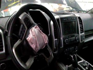 2018-2020 Ford F-150 Tan Tilt Steering Column with Cruise and Radio Controls (Used OEM)