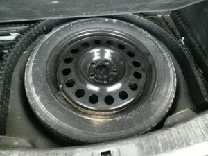 2015-2019 Lincoln MKC 17x4.5 Steel Compact Spare Wheel (Used OEM)