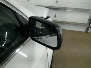 2015-2017 Chevrolet Equinox White Side/Door Mirror - Right (Passenger) (Used OEM)