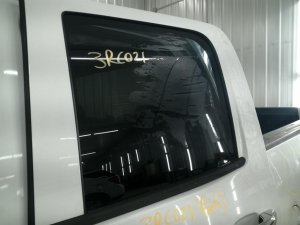 2015-2019 GMC Sierra 2500 HD Door Window Glass - Rear, Left (Driver) (Used OEM)