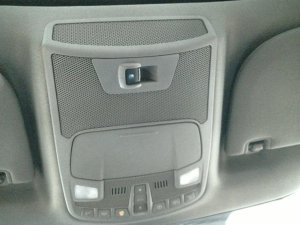 2017-2022 Ford F-550 Super Duty Black Overhead Roof Console Panel (Used OEM)