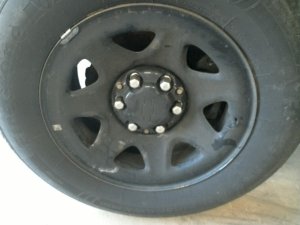 2015-2020 GMC Yukon XL 17x8 7-Spoke Painted Steel Wheel (Used OEM)