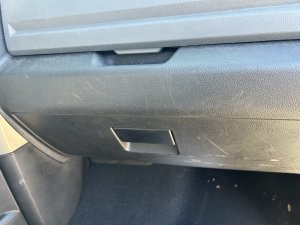 2019-2024 Ram 1500 Classic Gray Lower Glove Box Assembly (Used OEM)