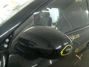 2016-2018 Hyundai Tucson Blue Power Door/Side View Mirror - Left (Driver) (Used OEM)