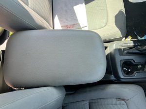 2015-2022 GMC Canyon Gray Front Floor Console Panel (Used OEM)
