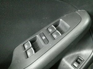 2010-2014 Volkswagen GTI Black Master Power Window and Door Lock Switch - Left (Driver) (Used OEM)