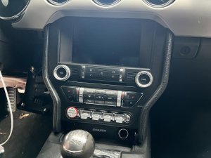 2017 Ford Mustang Radio Audio and Climate Control Panel (Used OEM)