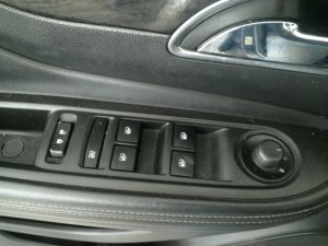 2015-2016 Chevrolet Malibu Black Master Window Door Lock Switch - Left (Driver) (Used OEM)
