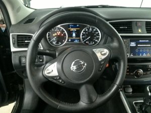 2015-2019 Nissan Sentra Black Tilt and Telescopic Steering Column (Used OEM)