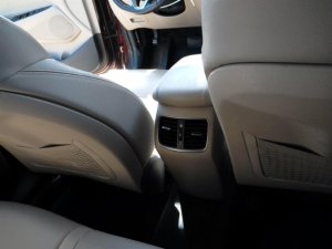 2016-2021 Hyundai Tucson Tan Floor Console Panel with Rear Air Vent (Used OEM)