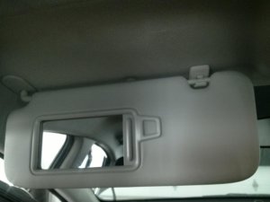 2019-2021 Kia Forte Gray Sun Visor without Illumination - Left (Driver) (Used OEM)