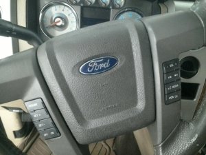 2009-2014 Ford F-150 Brown Steering Wheel Air Bag (Used OEM)