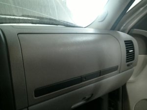 2007-2014 GMC Sierra 2500 HD Gray Lower Glove Box (Used OEM)
