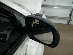 2017-2021 Jeep Compass Black Power Door/Side View Mirror - Right (Passenger) (Used OEM)