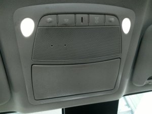 2019-2022 Nissan Rogue Sport Gray Front Roof Console with Map Lamps (Used OEM)