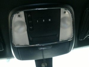 2015-2023 Chrysler 300 Black Floor Console Panel with Garage Door Opener (Used OEM)