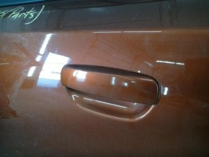 2011-2023 Dodge Charger White Exterior Door Handle - Rear, Left (Driver) (Used OEM)