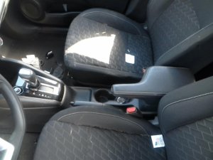 2018-2021 Nissan Kicks Black Front Floor Console Panel (Used OEM)