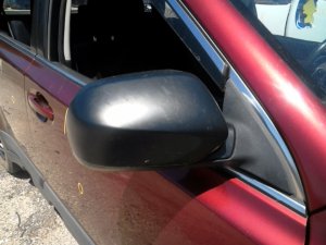 2011-2014 Subaru Legacy White Power Door/Side View Mirror - Right (Passenger) (Used OEM)