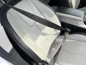 2011 GMC Terrain Tan Seat Belt Assembly with Tensioner - Front, Right (Passenger) (Used OEM)