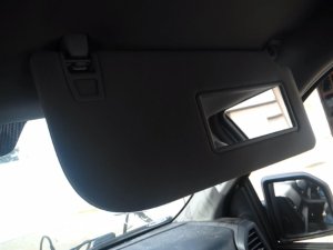 2018-2020 Ford F-150 Gray Sun Visor with Vanity Mirror - Right (Passenger) (Used OEM)