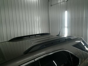 2010-2017 GMC Terrain Black Roof Rack Side Rails and Crossbars Assembly (Used OEM)