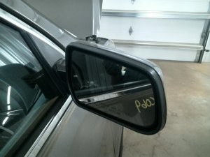 2010-2011 Chevrolet Equinox Brown Power Door/Side View Mirror - Right (Passenger) (Used OEM)