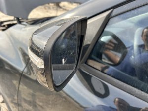 2017 Nissan Pathfinder Black Side/Door Mirror - Left (Driver) (Used OEM)