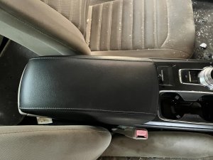 2017-2020 Ford Fusion Tan Front Floor Console Panel (Used OEM)