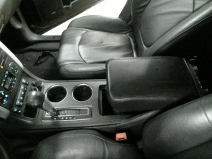 2008-2012 Buick Enclave Black Floor Console Panel (Used OEM)