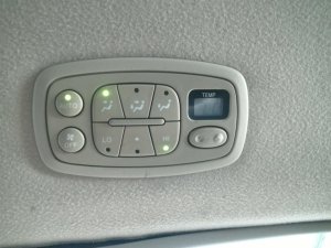 2004-2010 Toyota Sienna Automatic Roof Temperature Control Module - Rear, Left (Driver) (Used OEM)