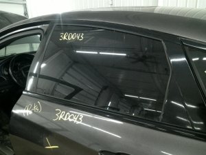 2015-2017 Chrysler 200 Window Glass with Defroster and Antenna - Rear, Left (Driver) (Used OEM)