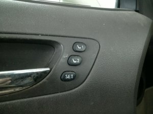2007-2012 Lexus ES350 Door Lock and Seat Memory Switch - Left (Driver) (Used OEM)