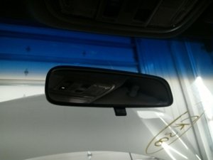 2007 Acura RDX Gray Manual Dimming Interior Rear View Mirror (Used OEM)
