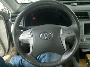 2007-2011 Toyota Camry Beige Tilt and Telescoping Steering Column (Used OEM)