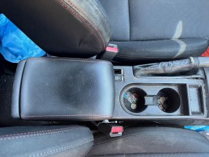 2015-2021 Subaru WRX Black Floor Console Panel (Used OEM)