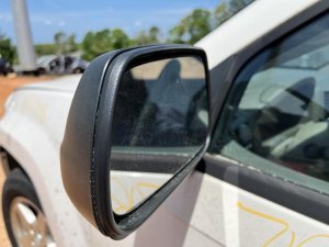 2005-2010 Jeep Grand Cherokee Black Side/Door Mirror - Left (Driver) (Used OEM)