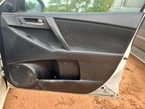  Mazda Mazda3 Black Door Interior Trim Panel - Front, Right (Passenger) (Used OEM)