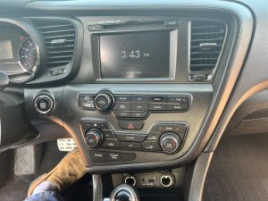 2011-2013 Kia Optima Navigation Audio Control Panel (Used OEM)
