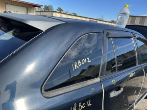 2007-2014 Ford Edge Black Rear Body Quarter Glass - Right (Passenger) (Used OEM)