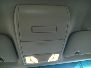 2011-2020 Dodge Grand Caravan Tan Front Roof Mini Console Panel (Used OEM)