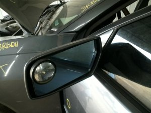 2003-2007 Cadillac CTS Black Side/Door Mirror - Left (Driver) (Used OEM)