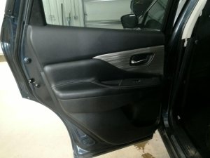 2015-2024 Nissan Murano Tan Door Interior Trim Panel with Power Windows and Locks - Rear, Left (Driver) (Used OEM)