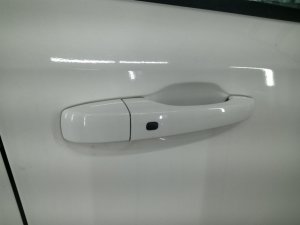  Fiat Freemont Black Front Exterior Door Handle - Right (Passenger) (Used OEM)