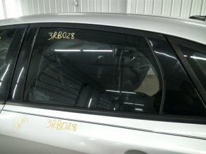 2012-2018 Ford Focus Door Window Glass - Rear, Left (Driver) (Used OEM)