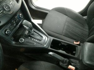 2015-2018 Ford Focus Black Front Floor Console Assembly (Used OEM)