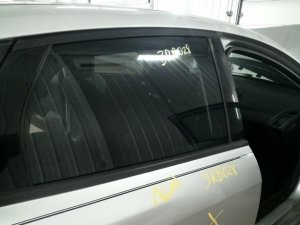 2012-2018 Ford Focus Door Window Glass - Rear, Right (Passenger) (Used OEM)