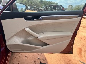 2016-2019 Volkswagen Passat Tan Door Interior Trim Panel - Front, Right (Passenger) (Used OEM)