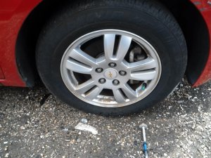 2012-2016 Chevrolet Sonic Silver 15x6 10-Spoke Alloy Wheel (Used OEM)